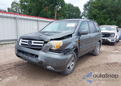 2008 Honda Pilot Ex-L from USA, damaged, VIN 5FNYF28568B002409